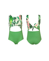 Vestido de Baño Enterizo Loro Plantas Plantas Pepita & Me